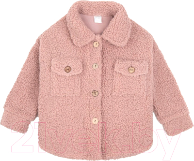 Куртка детская Amarobaby Lama / AB-OD23-20L/06-128 (розовый, р.128)