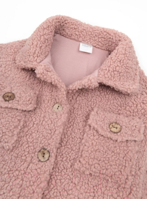 Куртка детская Amarobaby Lama / AB-OD23-20L/06-134 (розовый, р.134)
