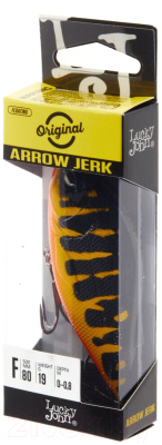 Воблер Lucky John Original Arrow Jerk F 08.00/035 / LJO0508F-035