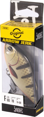 Воблер Lucky John Original Arrow Jerk F 08.00/037 / LJO0508F-037