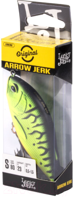 Воблер Lucky John Original Arrow Jerk S 08.00/008 / LJO0508S-008