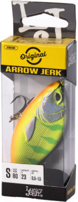 Воблер Lucky John Original Arrow Jerk S 08.00/018 / LJO0508S-018