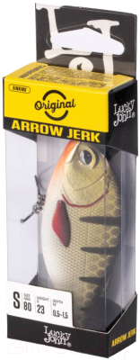 Воблер Lucky John Original Arrow Jerk S 08.00/037 / LJO0508S-037