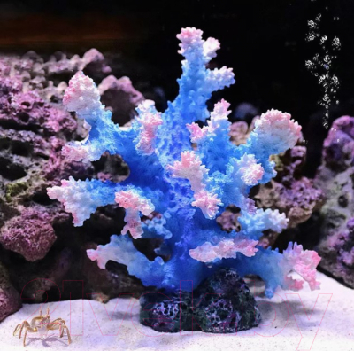 Декорация для аквариума Exoprima Коралл / 00967/EP (синий)