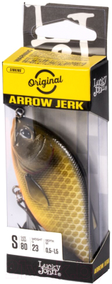 Воблер Lucky John Original Arrow Jerk S 08.00/038 / LJO0508S-038