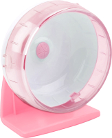 Игрушка для грызунов SkyRus Колесо для бега / 56502 (розовый) - 