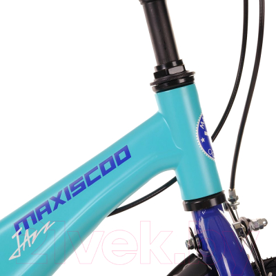 Детский велосипед Maxiscoo Jazz Стандарт Плюс 2024 / MSC-J1634 (мятный матовый)