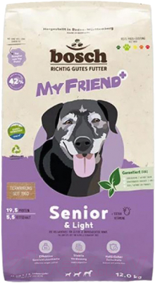 Сухой корм для собак Bosch Petfood My Friend+ Senior & Light (12кг)