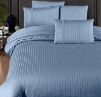 Комплект постельного белья DO&CO Trend / 11879 (голубой) - 
