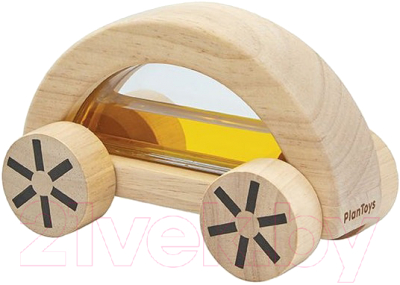 Автомобиль игрушечный Plan Toys Wautomobile / 1638 (желтый)