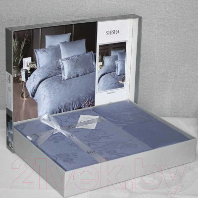 Комплект постельного белья DO&CO Stesha / 11884 (голубой)