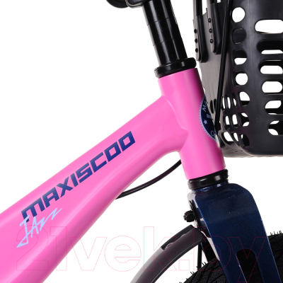 Детский велосипед Maxiscoo Jazz Pro 2024 / MSC-J1432P (розовый матовый)