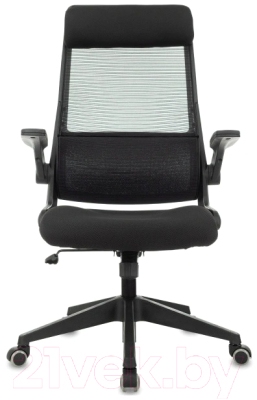 Кресло офисное Бюрократ T-997 (черный сетка/ткань)