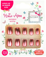 Накладные ногти Lukky Нэйл-Арт Mirror Pink / Т21063 - 