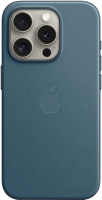 Чехол-накладка Apple FineWoven Case With MagSafe для iPhone 15 Pro / MT4Q3FE/A (Pacific Blue) - 