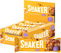 Набор протеиновых батончиков FitnesShock Shaker Арахис (12x35г) - 