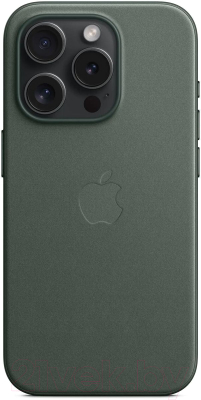 Чехол-накладка Apple FineWoven Case With MagSafe для iPhone 15 Pro / MT4U3FE/A (Evergreen)
