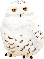 Фигурка коллекционная Exoprima Белая сова / 56350/AH (белый/черный) - 