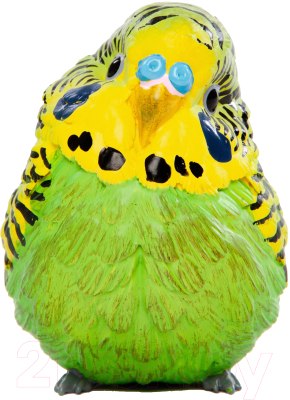 Фигурка коллекционная Exoprima Волнистый попугай / 56374/AH (зеленый/желтый)