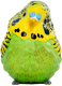 Фигурка коллекционная Exoprima Волнистый попугай / 56374/AH (зеленый/желтый) - 