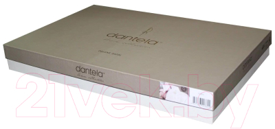 Комплект постельного белья Dantela Vita Calista с вышивкой 200x220 / 11909 (антрацит)