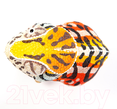 Фигурка коллекционная Exoprima Ковровый хамелеон / 56416/AH (красный/оранжевый)