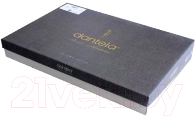 Комплект постельного белья Dantela Vita Efra с вышивкой 200x220 / 11910 (антрацит)