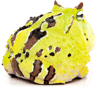 Фигурка коллекционная Exoprima Лягушка-рогатка / 56371/AH (зеленый/коричневый)