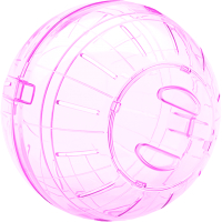 Игрушка для грызунов SkyRus Шар прогулочный / 56527 (розовый) - 