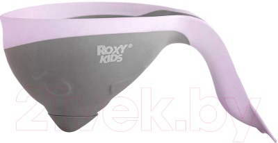 Ковшик для купания Roxy-Kids Flipper RBS-004-SO с лейкой (серый)