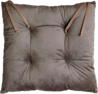 Подушка на стул Lanatex 0342 / 22204 (44x44x10см, светло-коричневый) - 