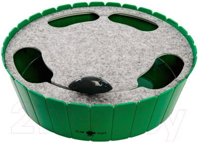 Игрушка для кошек SkyRus Burrow Mouse / 53275/SR (зеленый)