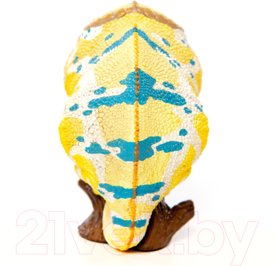 Фигурка коллекционная Exoprima Пантерный хамелеон / 56386/AH (желтый/голубой)