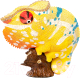 Фигурка коллекционная Exoprima Пантерный хамелеон / 56386/AH (желтый/голубой) - 