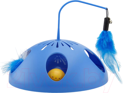 Игрушка для кошек SkyRus Pouncing Ball / 00820/SR (синий)