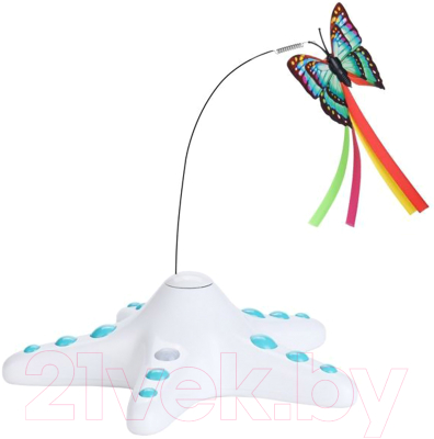 Игрушка для кошек SkyRus Butterfly / 02387/SR (белый)