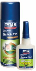 Клей Tytan Professional Quick Fix Двухкомпонентный цианакрилатный для МДФ (400мл)