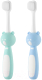 Набор зубных щеток ROXY-KIDS Мишка / RTB-010-MB (мятный/голубой) - 