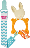 Прорезыватель для зубов ROXY-KIDS Bunny / RBT-001MUSC (горчичный) - 