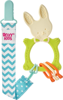 Прорезыватель для зубов ROXY-KIDS Bunny / RBT-001GNSC (зеленый) - 