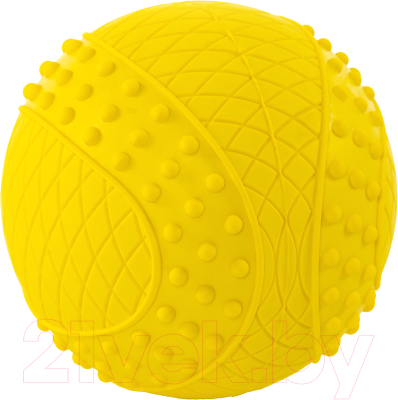 Изображение товара Игрушка для собак SkyRus Мяч с пищалкой / 145045 (желтый)