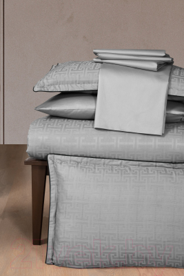Комплект постельного белья DO&CO Delux Premium Rodel / 11990 (серый)