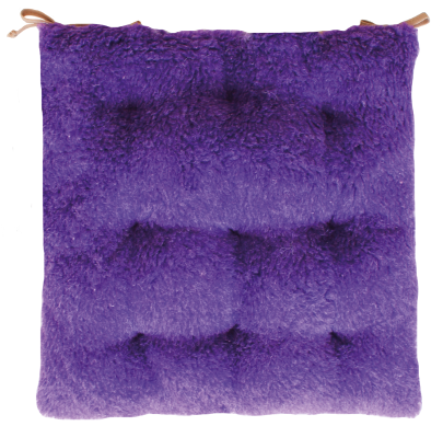 Подушка на стул Lanatex Wool 0349 / 22326 (44x44x9см, фиолетовый)