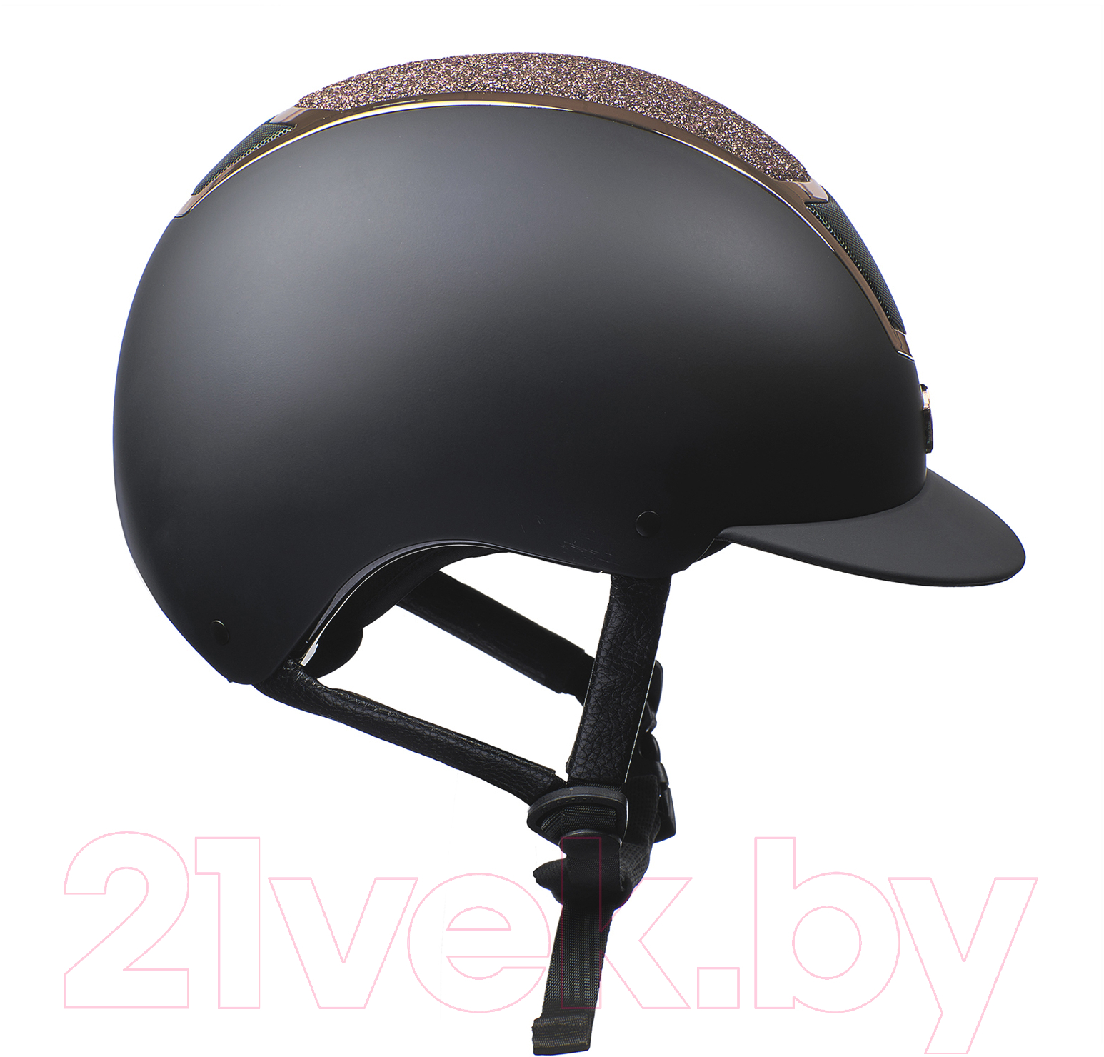 Шлем для верховой езды Shires 6514/BKRSGLD/53/55