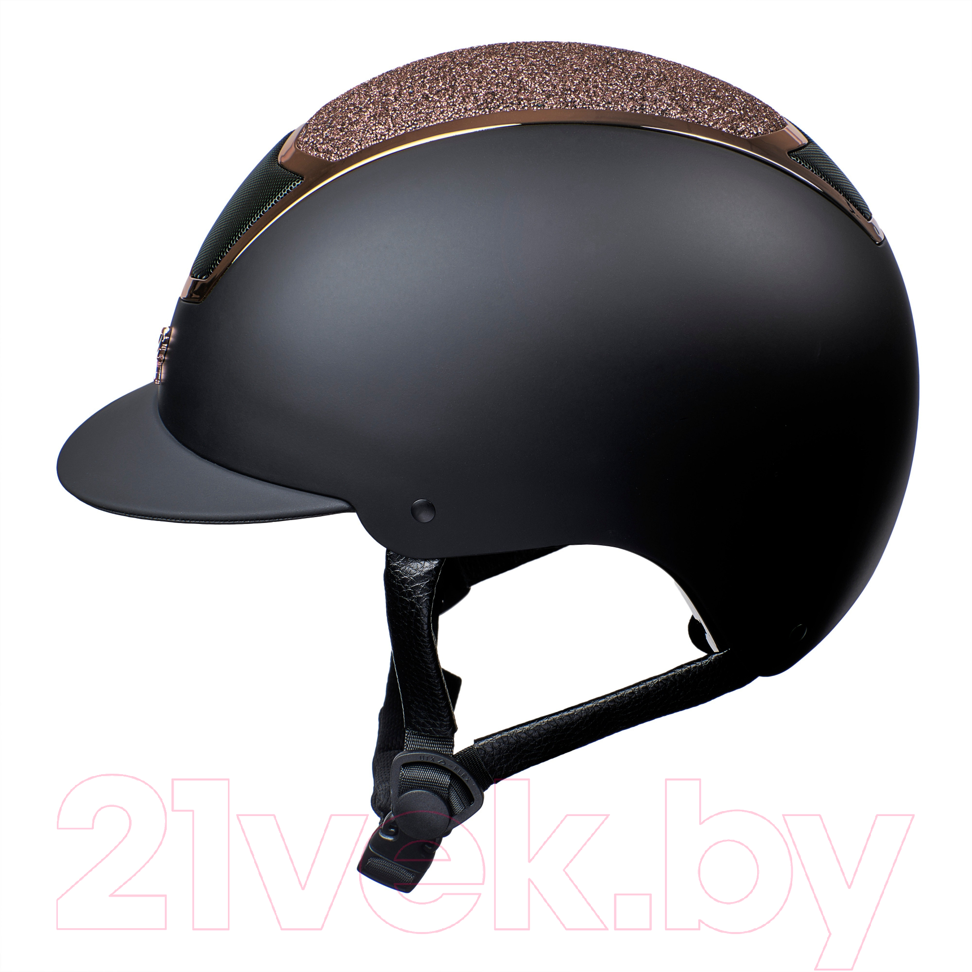 Шлем для верховой езды Shires 6514/BKRSGLD/53/55