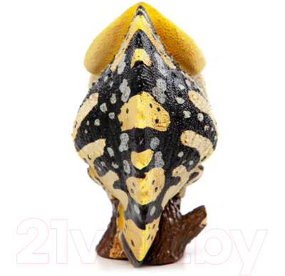 Фигурка коллекционная Exoprima Хамелеон Меллера / 56447/AH (черный/желтый)