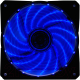 Вентилятор для корпуса Digma DFAN-LED-BLUE - 