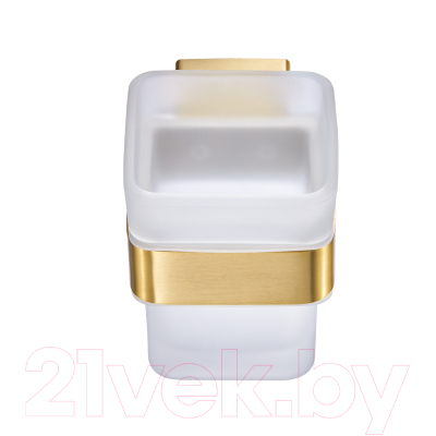 Стакан для зубной щетки и пасты Milacio Ultra / MCU.951.GD (золото)
