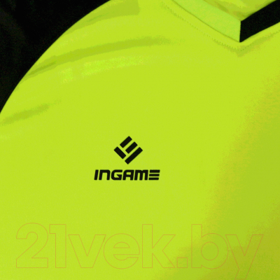 Футбольная форма Ingame UFB-001 (XL, зеленый/черный)