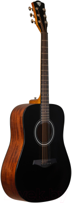 Акустическая гитара Rockdale Aurora D3 BK Gloss / A161029 (черный)